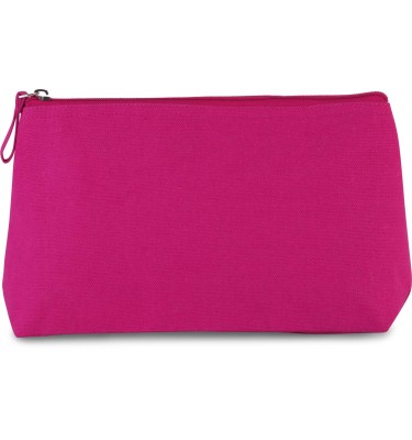 COTTON CANVAS TOILETRY BAG