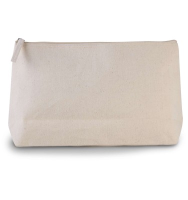 COTTON CANVAS TOILETRY BAG
