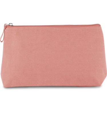 COTTON CANVAS TOILETRY BAG