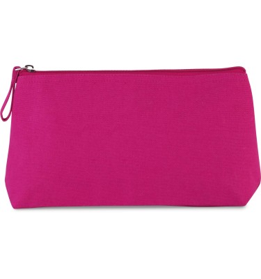 COTTON CANVAS TOILETRY BAG