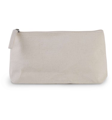 COTTON CANVAS TOILETRY BAG