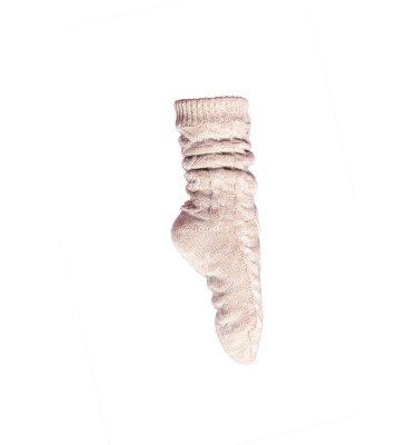 SHERPA-LINED LOUNGE SOCKS