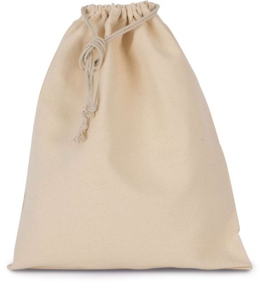 COTTON BAG WITH DRAWCORD CLOSURE - LARGE SIZE