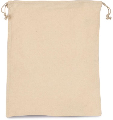 COTTON BAG WITH DRAWCORD CLOSURE - LARGE SIZE