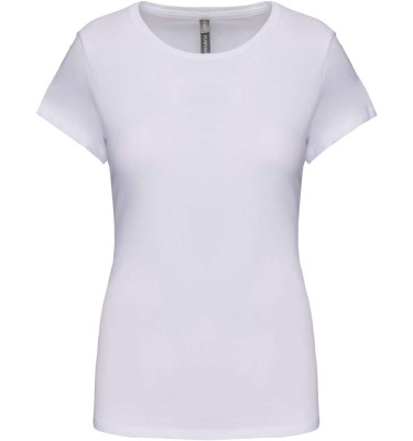 LADIES' SHORT-SLEEVED CREW NECK T-SHIRT