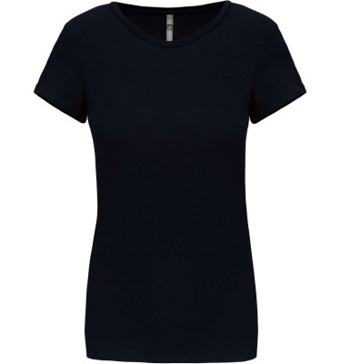 LADIES' SHORT-SLEEVED CREW NECK T-SHIRT