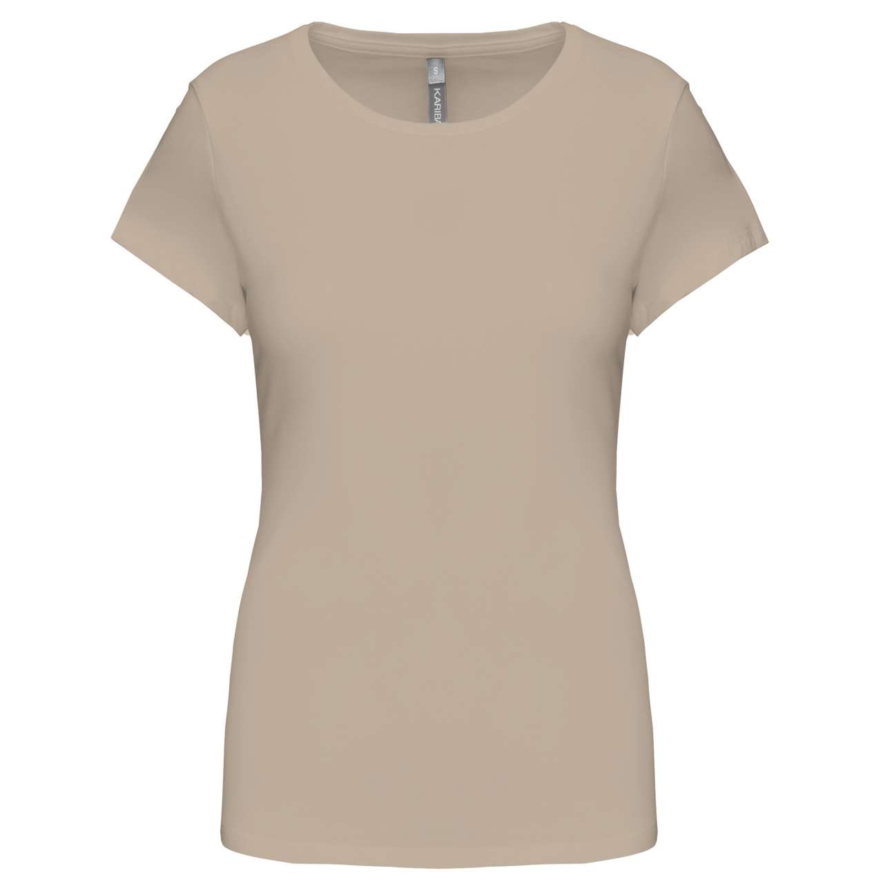 LADIES' SHORT-SLEEVED CREW NECK T-SHIRT
