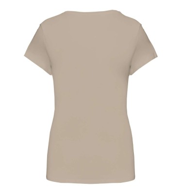 LADIES' SHORT-SLEEVED CREW NECK T-SHIRT