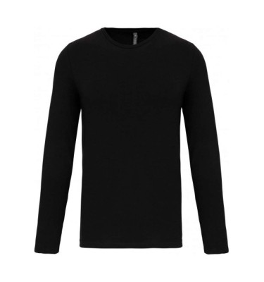 MEN'S LONG-SLEEVED CREW NECK T-SHIRT