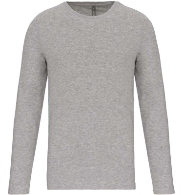MEN'S LONG-SLEEVED CREW NECK T-SHIRT