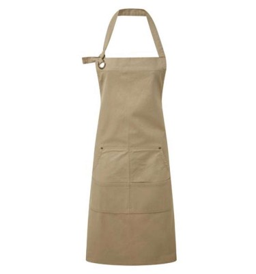 'CALIBRE' HEAVY COTTON CANVAS POCKET APRON