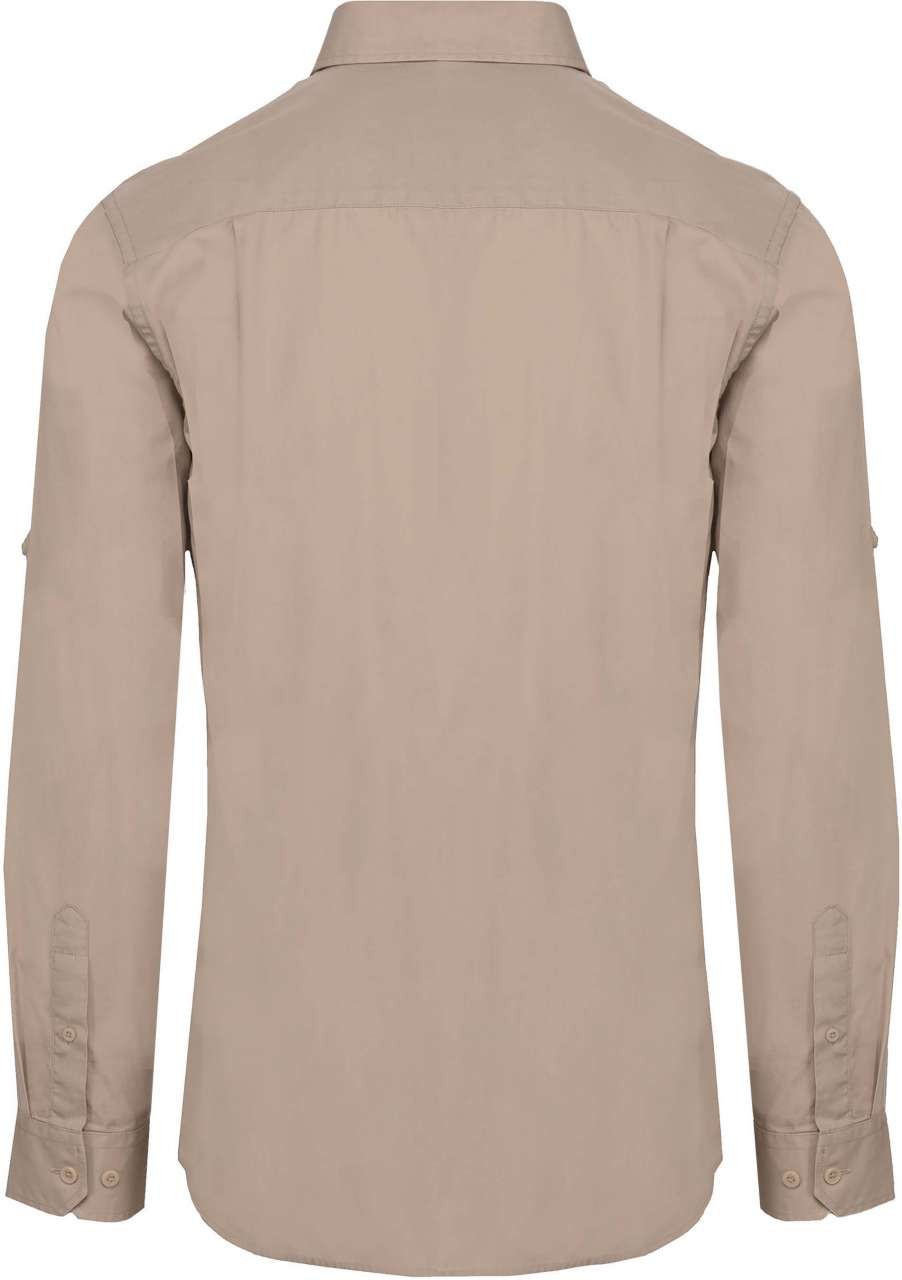 MEN'S LONG-SLEEVED SAFARI SHIRT