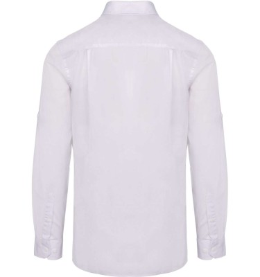 MEN'S LONG-SLEEVED SAFARI SHIRT