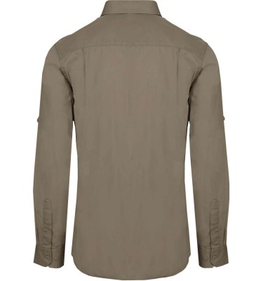 MEN'S LONG-SLEEVED SAFARI SHIRT