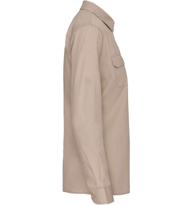 LADIES' LONG-SLEEVED SAFARI SHIRT
