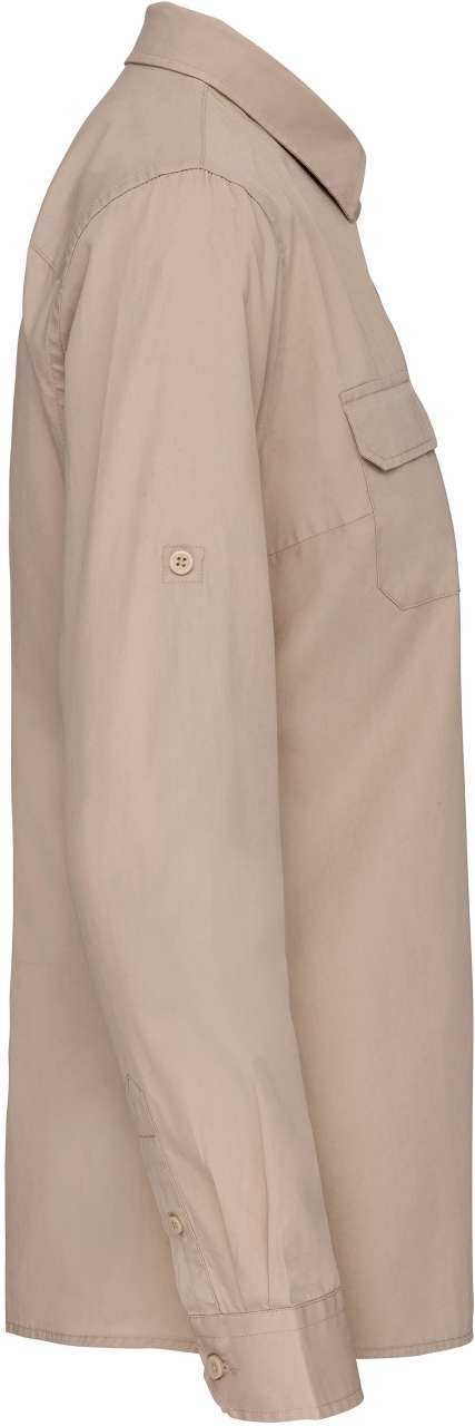 LADIES' LONG-SLEEVED SAFARI SHIRT