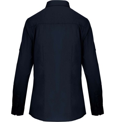LADIES' LONG-SLEEVED SAFARI SHIRT