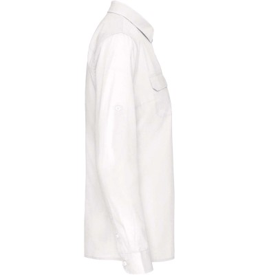 LADIES' LONG-SLEEVED SAFARI SHIRT