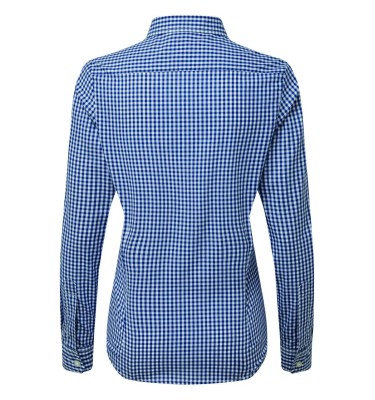 'MAXTON' CHECK WOMEN'S LONG SLEEVE SHIRT