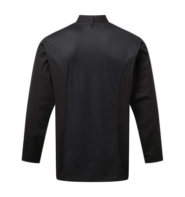 CHEF'S LONG SLEEVE COOLCHECKER® JACKET WITH MESH BACK PANEL