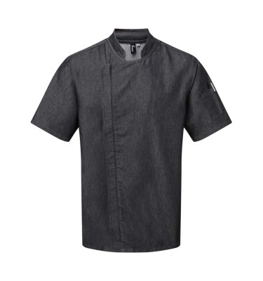 CHEF'S ZIP-CLOSE SHORT SLEEVE JACKET