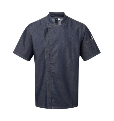 CHEF'S ZIP-CLOSE SHORT SLEEVE JACKET