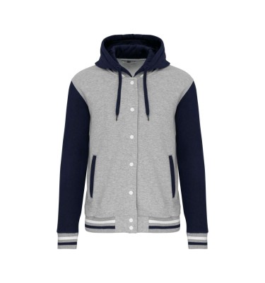 UNISEX TEDDY JACKET WITH HOOD