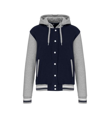 UNISEX TEDDY JACKET WITH HOOD