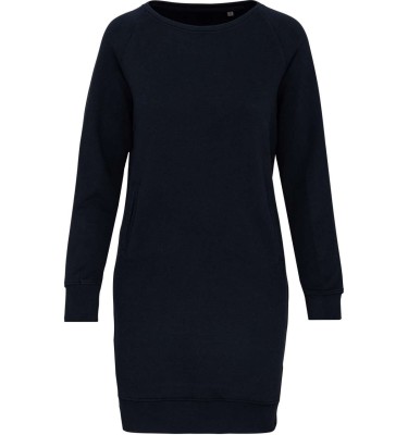 ORGANIC FLEECE LOUNGE DRESS