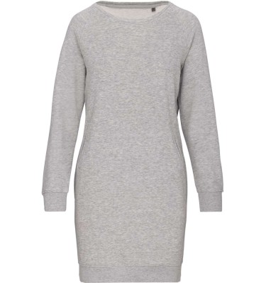 ORGANIC FLEECE LOUNGE DRESS