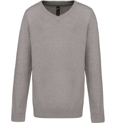 KIDS' V-NECK JUMPER
