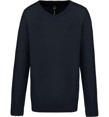 KIDS' V-NECK JUMPER