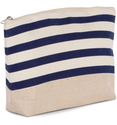 NAUTICAL PRINT ACCESSORIES POUCH