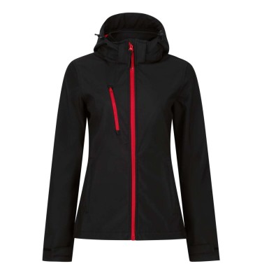 WOMEN'S VENTURER 3 LAYER HOODED PRINTABLE SOFTSHELL JACKET