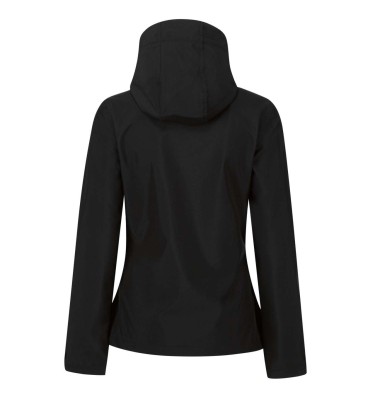 WOMEN'S VENTURER 3 LAYER HOODED PRINTABLE SOFTSHELL JACKET