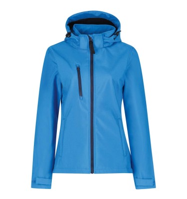 WOMEN'S VENTURER 3 LAYER HOODED PRINTABLE SOFTSHELL JACKET