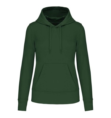 LADIES' ECO-FRIENDLY HOODED SWEATSHIRT