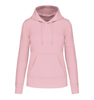 LADIES' ECO-FRIENDLY HOODED SWEATSHIRT