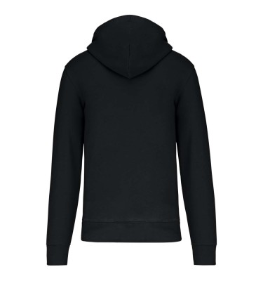 MEN'S ECO-FRIENDLY HOODED SWEATSHIRT WITH ZIP FASTENING