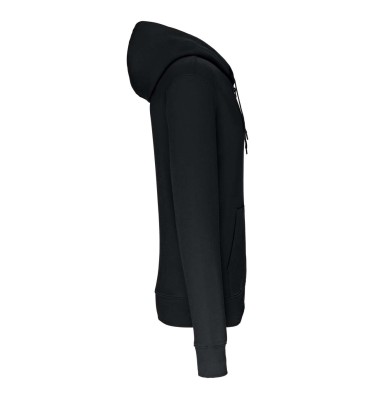 MEN'S ECO-FRIENDLY HOODED SWEATSHIRT WITH ZIP FASTENING