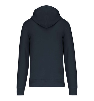 MEN'S ECO-FRIENDLY HOODED SWEATSHIRT WITH ZIP FASTENING