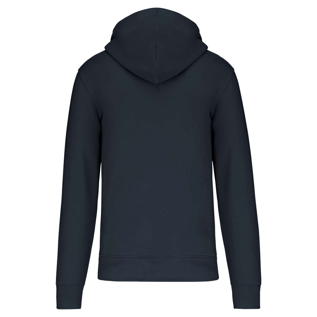 MEN'S ECO-FRIENDLY HOODED SWEATSHIRT WITH ZIP FASTENING