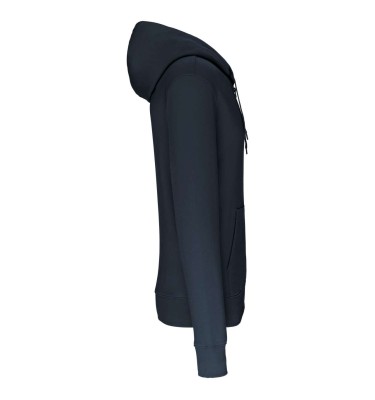 MEN'S ECO-FRIENDLY HOODED SWEATSHIRT WITH ZIP FASTENING