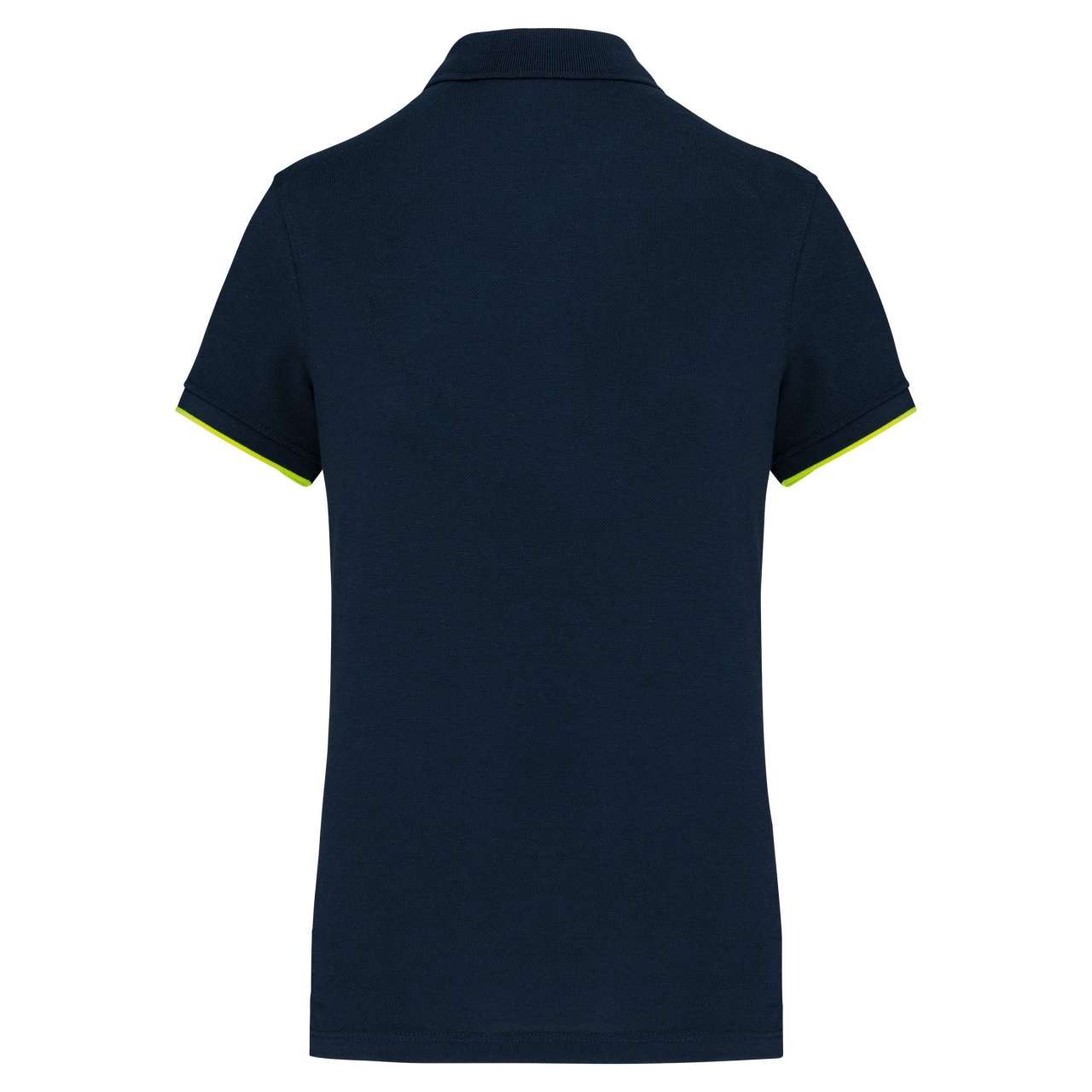 LADIES' SHORT-SLEEVED CONTRASTING DAYTODAY POLO SHIRT