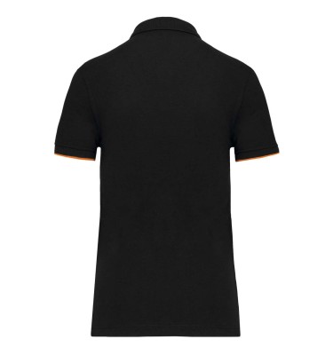LADIES' SHORT-SLEEVED CONTRASTING DAYTODAY POLO SHIRT