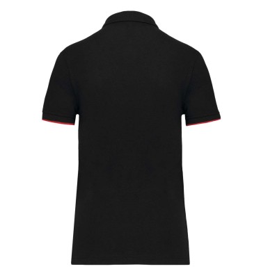 LADIES' SHORT-SLEEVED CONTRASTING DAYTODAY POLO SHIRT