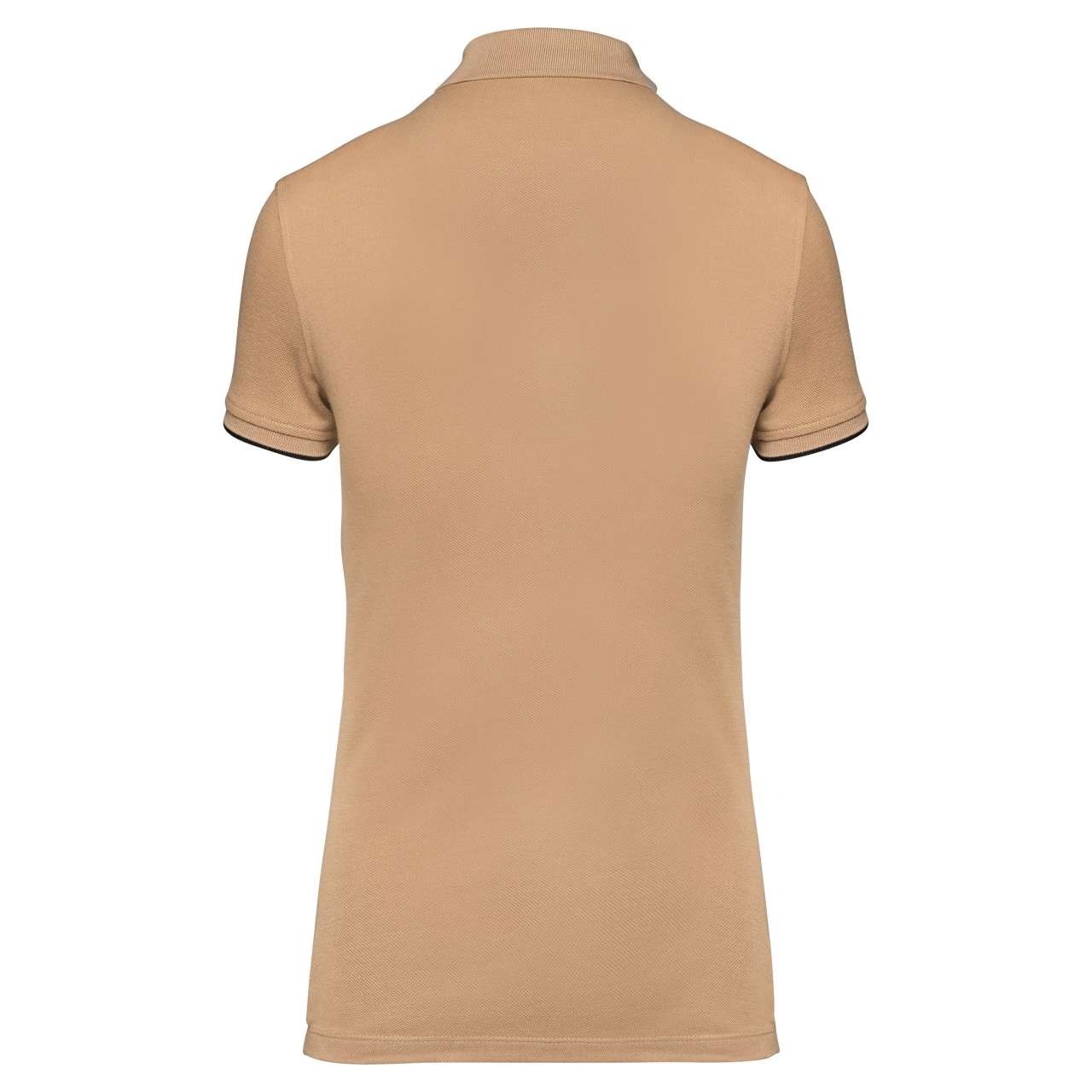 LADIES' SHORT-SLEEVED CONTRASTING DAYTODAY POLO SHIRT