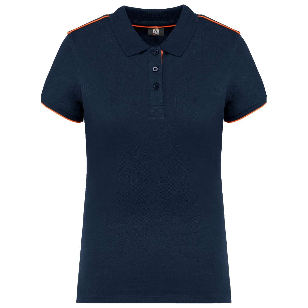 LADIES' SHORT-SLEEVED CONTRASTING DAYTODAY POLO SHIRT