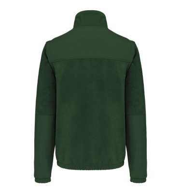 FLEECE JACKET WITH REMOVABLE SLEEVES