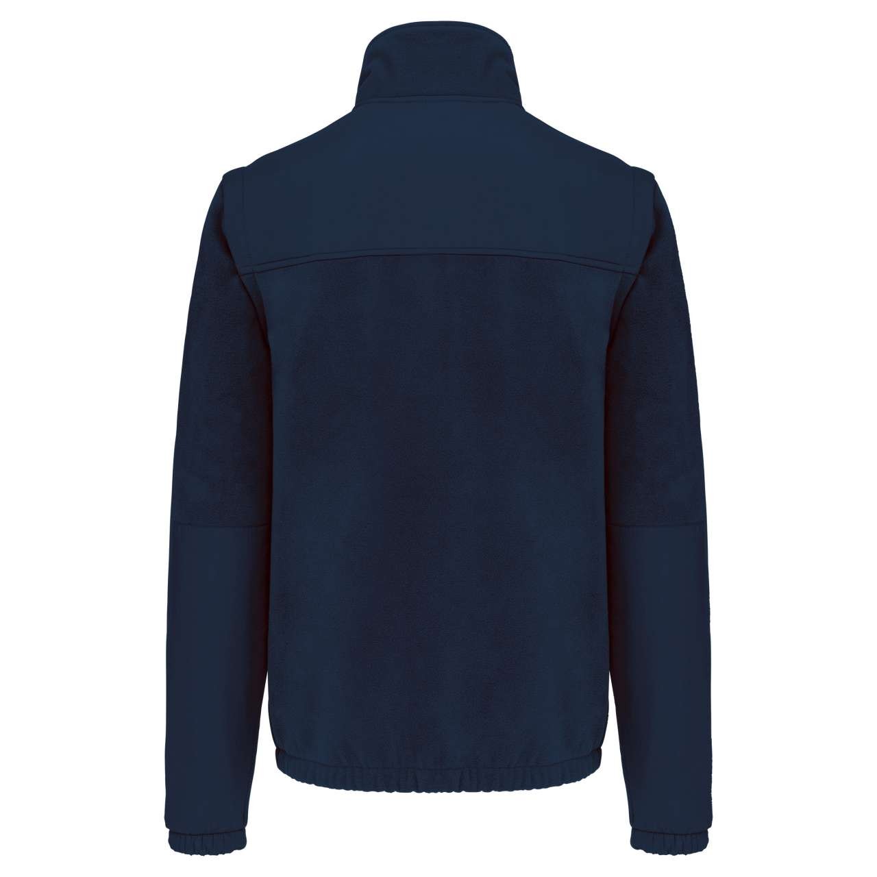 FLEECE JACKET WITH REMOVABLE SLEEVES